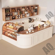 ZAQ Bar Counter Cake & Dessert Shop Counter Cashier Counter Bubble Tea Shop Bar Table Coffee Shop Co