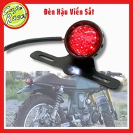 High-quality motorcycle taillight with honeycomb shape and iron rim, suitable for win honda 67 GN125