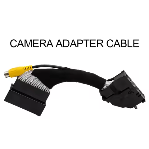Reversing Camera Adapter For-Ford 54Pin SYNC 2 Or SYNC 3 With RCA Rearview Camera Adapter Cable Harn