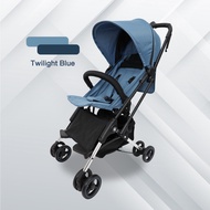 GLOWY Flying Tiger Stroller  เหมาะสำหรับเด็กแรกเกิด - 36 เดือน (0-15 kg) รถเข็นเด็กพับขึ้นเครื่องได้