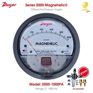 Dwyer 2000-1000PA Series 2000 Magnehelic® Differential Pressure Gages หน่วยวัดพาสคัล Pascals (Pa)
