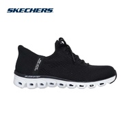 Skechers Women Slip-ins Sport Active Glide-Step Love Story Casual Shoes - 104555-BKW Air-Cooled Memo