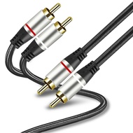2rca to 2RCA Audio Speaker CD Machine Power Amplifier dvd Audio Output Cable Dual RCA to Dual RCA Coaxial Cable