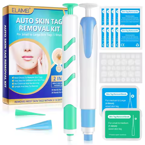 Skin Tags Remover Auto Skin Tags Removal Kit Wart Removal With 30 Small And Large Skin Tags Bands Fo