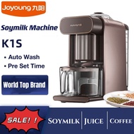 JOYOUNG Auto-Wash Soya Milk Bean Maker DJ10R-K1S | K1S PRO Food Blender | Reservation Coffee Machine Water Dispenser | Smart Non-residue Grind Soya Milk and Heating Wall Breaking