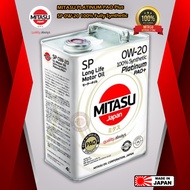 MITASU PLATINUM PAO Plus SP 0W-20 100% Fully Synthetic Engine Oil - 4L