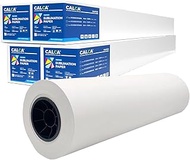 CALCA Pack of 4, Fast Dry Sublimation Paper Roll 24 inch Width 100 Feet Length, Epson F570 Sublimati