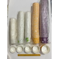 1 BOX (1,000 pcs) Paper bowl (220cc, 260cc, 320cc, 390cc)