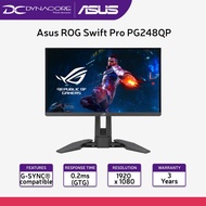 【24-Hr Delivery*】ASUS ROG Swift Pro PG248QP NVIDIA® G-SYNC® esports gaming monitor- 24.1-inch FHD, 5