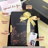 GIFT SET AL QURAN HUMAIRA EDISI WANITA (WITH ENGRAVE NAME) [QURAN TERJEMAHAN/QURAN ZIP A5]
