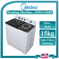 Midea Semi Auto Washing Machine MWS-1508P (15KG)