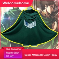 welcomehome เสื้อคลุมผ่าพิภพไททัน เสื้อคลุมการ์ตูนอะนิเมะ เสื้อคลุมแฟนซี