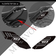 Motorcycle  Tank Pad Fuel Tank Cap Knee Grips Protector Decals Stickers for Zontes ZT703-F ZT-703F Z