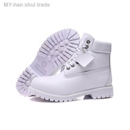 【boots】 Ready stock Original Timberland Boots 100- Same picture Snow Boots Men white