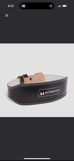 Myprotein 重量訓練腰帶 Myprotein Leather Lifting Belt