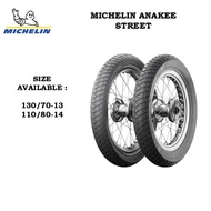 MICHELIN ANAKEE STREET 110/80-14 (53P), 130/70-13 (57P) TUBELESS TYRE