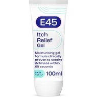 E45 Itch Relief Gel 100ml – Face and Body Gel for Dry Skin - Itchy Skin and Irritated Skin - Cooling