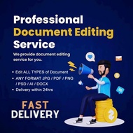 Professional Document Design & Editing Service