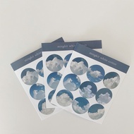 Stickers cloud 9 Circle Stickers!