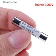 [AttractiveFine] 1Pc FF 0.5A 500mA 1000V dmi fuse for multimeter F15B F17B F18B 6.3x32mm Att