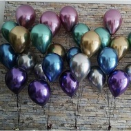 Super glitter Chrome balloons size 30cm Pack of 10 birthday decoration balloons, happy birthday birt