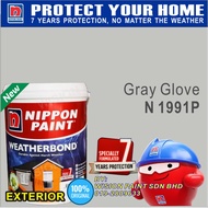 N1991P GRAY GLOVE ( 1L ) 7 YEARS WEATHERBOND NIPPON PAINT