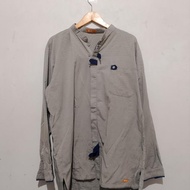 Kemeja Koko Pria Lengan Panjang MBRS XXL Second Original Preloved