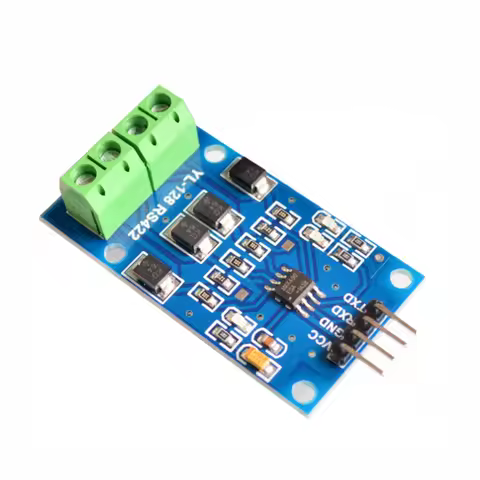 RS422 mutual conversion TTL two-way signal module full duplex 422 turn single chip MAX490 to TTL mod