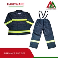 FIREMAN'S SUIT SET/S