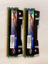 Ram PC Memory Team Xtereem 2x4GB DDR3-1600 DIMM CL:9-9-9-24 1.5V