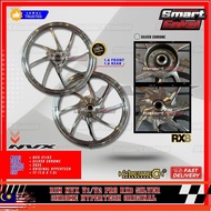 RIM NVX V1/V2 PRO RX8 SILVER CHROME HYPERTECH ORIGINAL