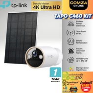 TP-Link Tapo C460 Kit 4K 8MP Clear Cctv Camera With Solar Cell Panel Solar-Powered Security With AI 