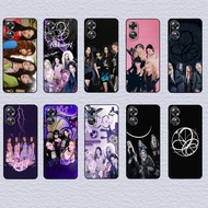 for OPPO A94 A95 A96 A98 A3 Pro A80 A79 aespa Soft black TPU phone case