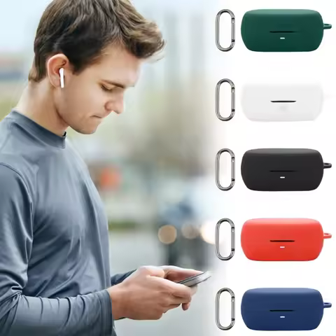 Soft Silicone Case Protective Cover For Baseus Bowie MA10 Pro Wireless Earbud Dustproof&Shockproof P