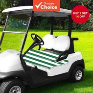 Classic Green Golf Cart Seat Cover Tropical Perforations Fits EZGO Yamaha