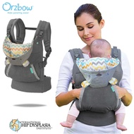 Orzbow Wrap Newborn Cuddle Up Ergonomic Hoodie rier Baby Hip Seat for Infants up to 40 lbs/18 kg, Ha
