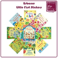 Usborne little first stickers Sticker book Activity book Children's Sticker book