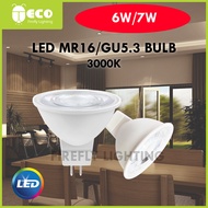 LED MR16/GU5.3 Bulb 6W/7W Warmwhite