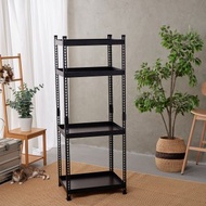 台灣製/優米/角鋼/好室計劃- 四層免螺絲連接角鋼架1824 四層小型