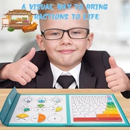 Ca> Magnetic Fraction Demonstration Book, Magnetic Fraction Book For Kids, Magnetic Fraction Tiles &