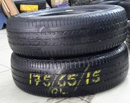 Used Tyre Secondhand Tayar GOODYEAR GT3 175/65R15  40% Bunga Per 1pc