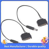 【NEW】2Pcs DC Cable Power Supply SATA Revolution DC 5521 12V Power Supply SATA to DC Cable