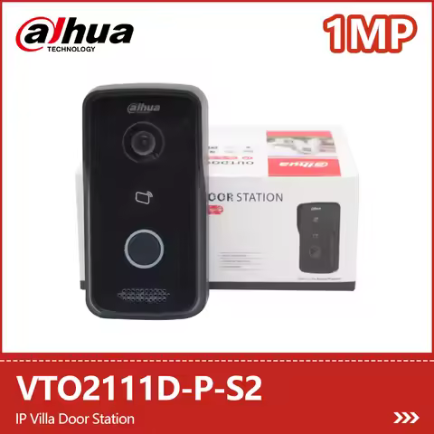 Dahua IP Villa Door Station VTO2111D-P-S2 Doorbell App POE Built-in Speaker P2P Two-way Voice Call V