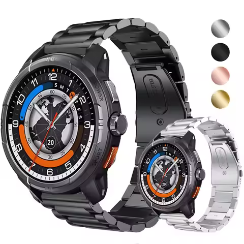 Watch Bracelet Strap for HAYLOU Solar Ultra Smartwatch Stainless Steel Band for HAYLOU Solar Ultra M