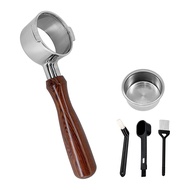 Coffee 51mm Bottomless Portafilter Compatible with DeLonghi Icona ECP ECOV311 Espresso Machine No Ba