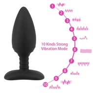 ❇✹VATINE Wireless Remote Control Electric Shock Anal Plug Vibrator Prostate Massager Vibrator 10 Frequency Sex Toys For