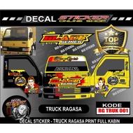 Decal Truk Full Kabin Ragasa Mitsubishi Ragasa 120 Ps