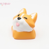 MIZ Phổ Phim Hoạt Hình Corgi Keycaps Sáng Tạo Cá Nhân 3D Corgi Mông Bàn Phím Cap DIY Handmade Bàn Ph