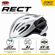 Kabuto RECT Helmet M/L JCF Certified AI Anti Insect Net XF-8 Adjuster Road Bike Cycling Helmet Japan