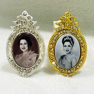 Brooch Buddha Amulet Picture For Attaching Size 3.2x5.5 Centimeters